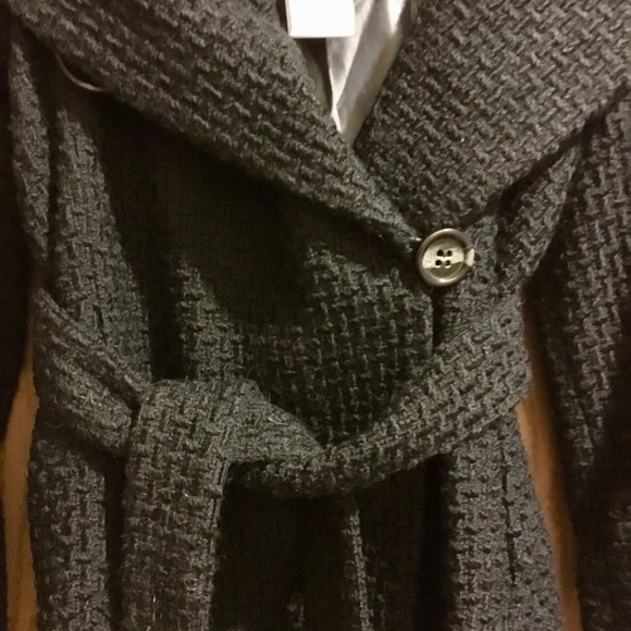 BCBG woven black wool jacket - Picture 3 of 7
